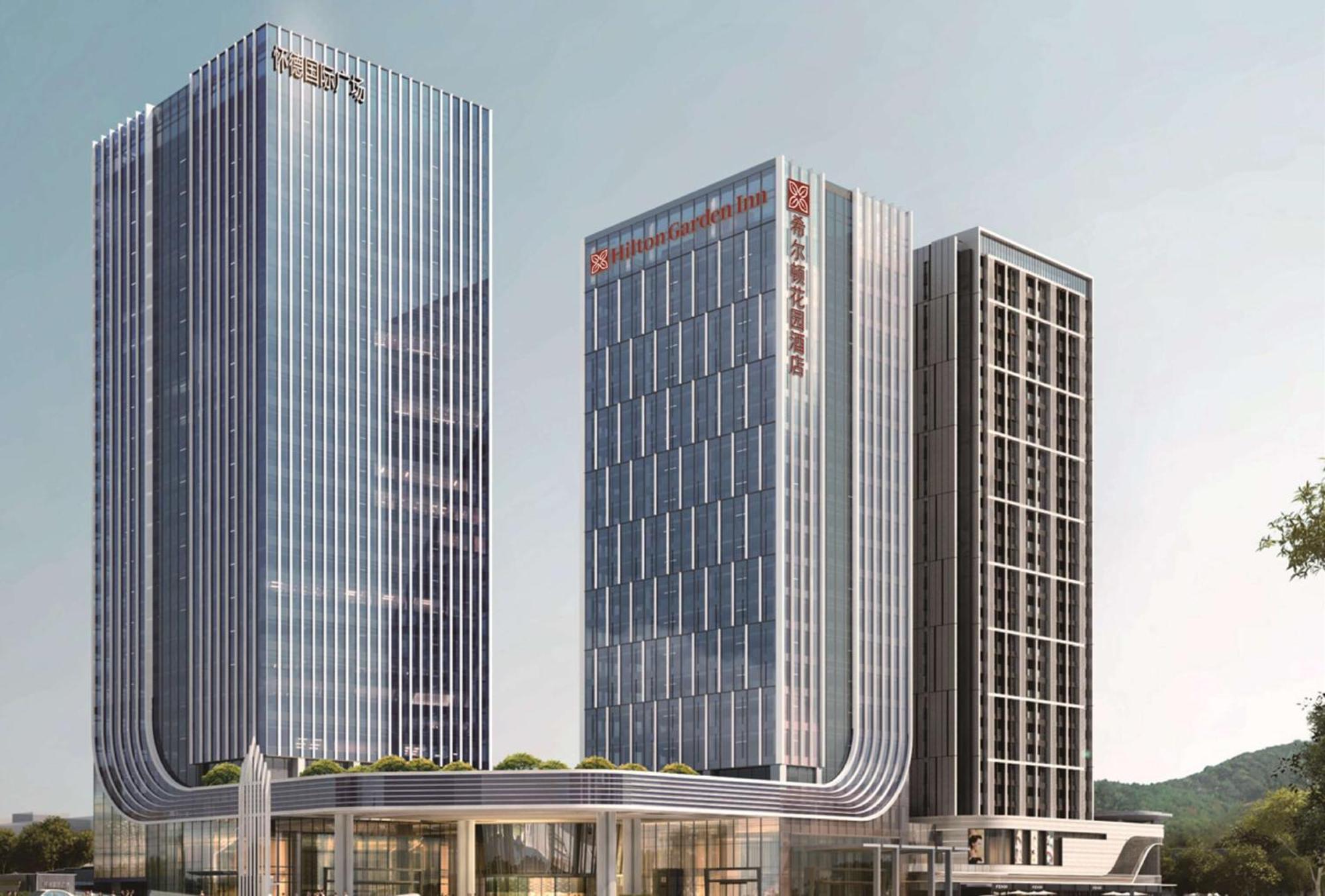 Hilton Garden Inn Shenzhen Airport,Enjoy 24-Hour One Way Free Delivery From Hotel To Shenzhen Baoan Airport On The Hour Zewnętrze zdjęcie